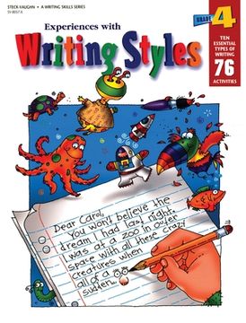 portada steck-vaughn experiences with writing styles: student workbook grade 4 (in English)