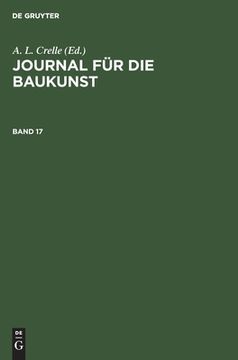portada Journal Für Die Baukunst. Band 17 (in German)