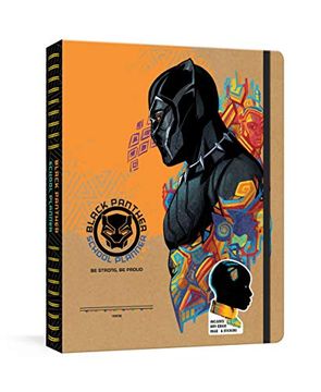 portada Black Panther School Planner: Be Strong, be Proud: A Week-At-A-Glance Kid's Planner With Stickers (Marvel School Planner) 