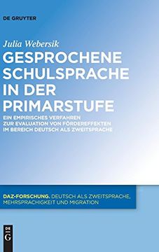 portada Gesprochene Schulsprache in der Primarstufe (en Alemán)