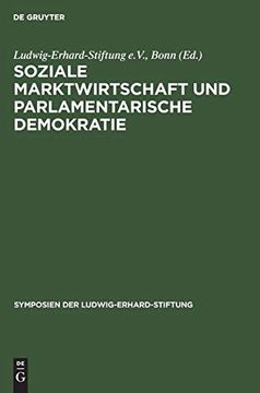 portada Soziale Marktwirtschaft und Parlamentarische Demokratie (en Alemán)