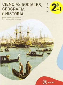 portada Ciencias Sociales 2º ESO Andalucía. Libro del alumno (Enseñanza secundaria)