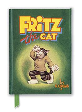 portada R. Crumb: Fritz the cat (Foiled Journal) (Flame Tree Nots) (in English)