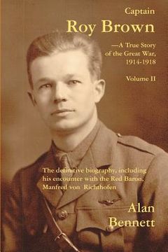 portada captain roy brown, a true story of the great war, vol. ii (in English)