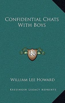 portada confidential chats with boys (en Inglés)