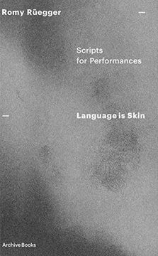 portada Language is Skin: Scripts for Performances