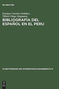 portada Bibliografía del Español en el Peru