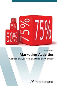 portada Marketing Activities: A critical analysis from an ethical point of view