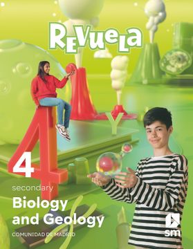 portada Biology and Geology. 4 Secondary. Revuela. Comunidad de Madrid (in English)