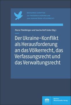 portada Der Ukraine-Konflikt als Herausforderung an das Völkerrecht, das Verfassungsrecht und das Verwaltungsrecht (in German)