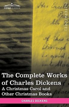 portada the complete works of charles dickens (in 30 volumes, illustrated): a christmas carol and other christmas books (en Inglés)
