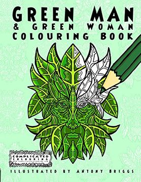 portada Green Man and Green Woman: Colouring Book (Complicated Colouring)
