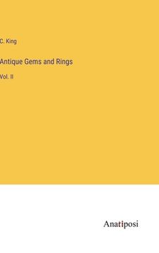 portada Antique Gems and Rings: Vol. II (en Inglés)