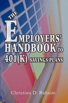 portada the employers' handbook to 401(k) savings plans (in English)