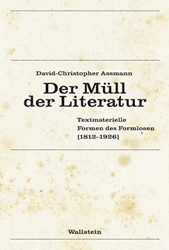 portada Der Müll der Literatur (in German)