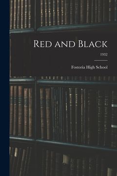 portada Red and Black; 1932