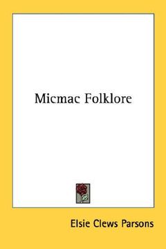 portada micmac folklore (en Inglés)