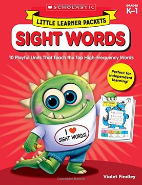 portada Little Learner Packets: Sight Words: 10 Playful Units That Teach the Top High-Frequency Words (en Inglés)