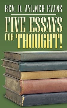 portada five essays for thought!