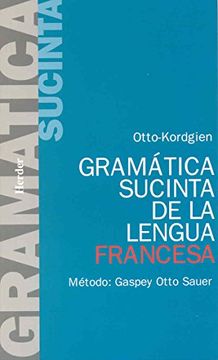 portada Gramatica Sucinta de la Lengua Francesa