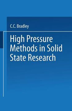 portada High Pressure Methods in Solid State Research (en Inglés)