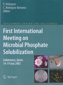 portada first international meeting on microbial phosphate solubilization (en Inglés)