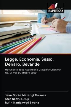 portada Legge, Economia, Sesso, Denaro, Bevande (en Italiano)