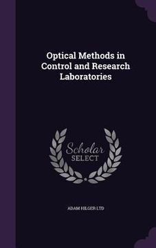 portada Optical Methods in Control and Research Laboratories (in English)