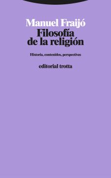 portada Filosofia de la Religion: Historia, Contenidos, Perspectivas