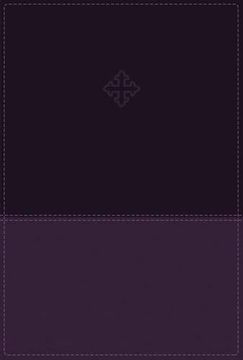 portada Amplified Study Bible, Imitation Leather, Purple, Indexed
