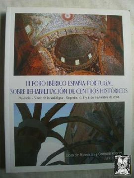 portada Iii Foro Ibérico España-Portugal Sobre Rehabilitación de Centros Históricos