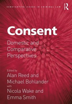 portada Consent: Domestic and Comparative Perspectives (in English)
