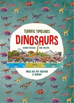 portada Terrific Timelines: Dinosaurs: Press out, put together and display!