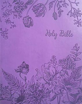 portada Kjv Sword Study Bible Giant Print Designer Purple Ultrasoft Indexed 