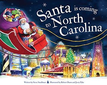 portada Santa is Coming to North Carolina (en Inglés)