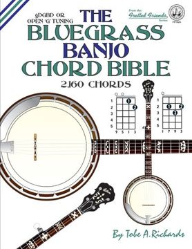 portada The Bluegrass Banjo Chord Bible: Open G Tuning 2,160 Chords (Fretted Friends)
