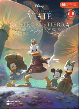 portada Mickey y Donald en Viaje al Centro de la Tierra