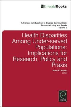 portada health disparities among under-served populations