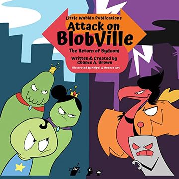portada Attack on Blobville (en Inglés)
