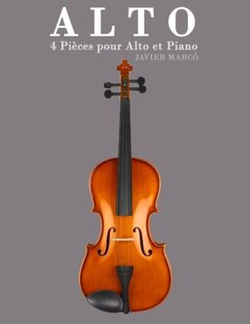 portada Alto: 4 Pièces pour Alto et Piano (French Edition)