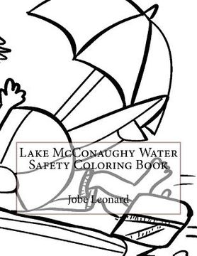 portada Lake McConaughy Water Safety Coloring Book (en Inglés)
