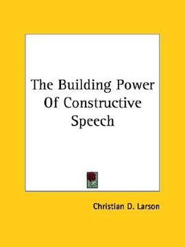 portada the building power of constructive speech