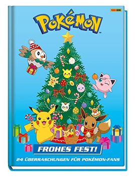 portada Pokémon: Mein Großes Adventsbuch - Noch 24 Pokémon bis Weihnachten (en Alemán)