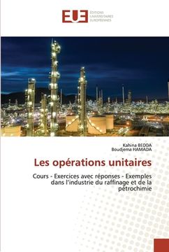 portada Les opérations unitaires (in French)
