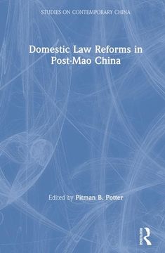 portada Domestic Law Reforms in Post-Mao China