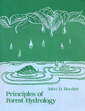 portada principles of forest hydrology (en Inglés)