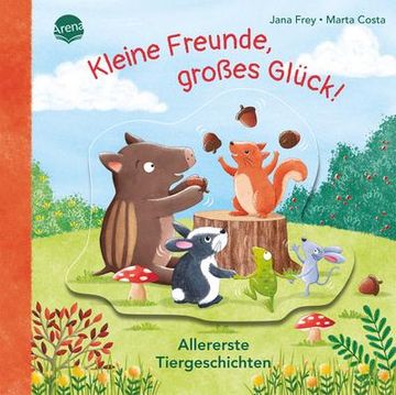 portada Kleine Freunde, Großes Glück! Allererste Tiergeschichten (en Alemán)