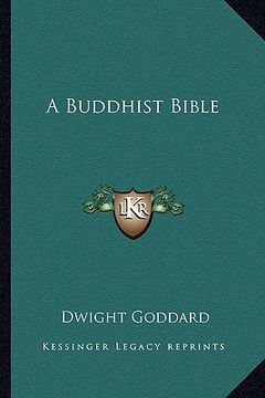 portada a buddhist bible (in English)