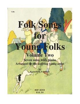 portada Folk Songs for Young Folks, Vol. 2 - cello and piano (en Inglés)