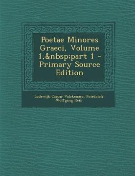 portada Poetae Minores Graeci, Volume 1, Part 1 (en Latin)